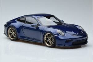 Porsche 911 992 GT3 Touring Package Blu Metallizzato Norev 1:18 187302 Pressofusione — immagine 5 di 7