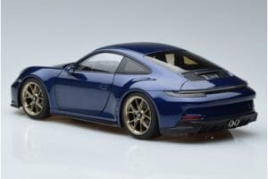Porsche 911 992 GT3 Touring Package Blu Metallizzato Norev 1:18 187302 Pressofusione — immagine 6 di 7