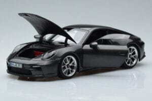 Porsche 911 992 GT3 Touring Package Grigio Norev 1:18 187305 Pressofusione — immagine 2 di 7
