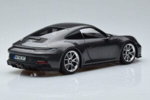 Porsche 911 992 GT3 Touring Package Grigio Norev 1:18 187305 Pressofusione — immagine 3 di 7