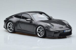 Porsche 911 992 GT3 Touring Package Grigio Norev 1:18 187305 Pressofusione — immagine 5 di 7