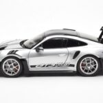 Porsche 911 992 GT3 Weissach Pack GT Argento Metallizzato Norev 1:18 - image 4 of 8