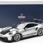 Porsche 911 992 GT3 Weissach Pack GT Argento Metallizzato Norev 1:18 - image 8 of 8