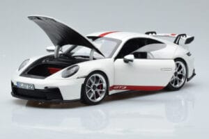 Porsche 911 992 GT3 Bianco Norev 1:18 187306 Pressofusione — immagine 2 di 7