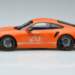 Porsche 911 992 Turbo S China 20th Anniversary Arancione Minichamps 1:18 - image 3 of 6