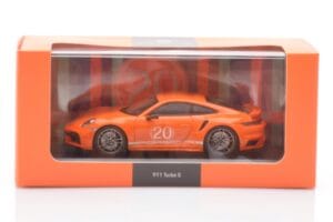 Porsche 911 992 Turbo S Gulf Arancione Minichamps 1:43 WAP0209060N002 Pressofusione — immagine 4 di 4