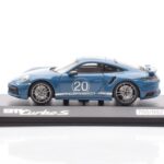 Porsche 911 992 Turbo S Oslo Blu Minichamps 1:43