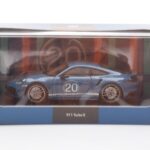 Porsche 911 992 Turbo S Oslo Blu Minichamps 1:43 - image 4 of 4
