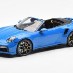 Porsche 911 992 Turbo S Shark Blu GT Spirit 1:18 GT441