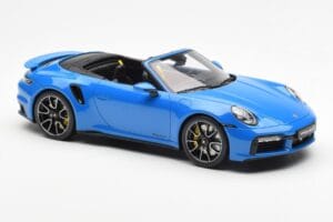 Porsche 911 992 Turbo S Shark Blu GT Spirit 1:18 GT441 Resina — immagine 4 di 6