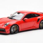 Porsche 911 992 Turbo S Sport Design Rosso Minichamps 1:18