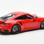 Porsche 911 992 Turbo S Sport Design Rosso Minichamps 1:18 - image 3 of 8