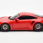 Porsche 911 992 Turbo S Sport Design Rosso Minichamps 1:18 - image 4 of 8