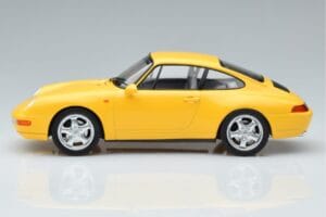 Porsche 911 993 Carrera Giallo Norev 1:18 187596 Pressofusione — immagine 3 di 6