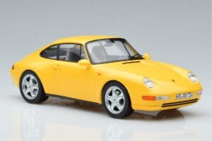 Porsche 911 993 Carrera Giallo Norev 1:18 187596 Pressofusione — immagine 4 di 6