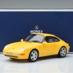 Porsche 911 993 Carrera Giallo Norev 1:18 187596 Pressofusione - image 6 of 6