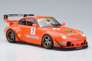 Porsche 911 993 RWB Jagermeister Asia Edition GT Spirit 1:18 KJ039 Resina — immagine 4 di 6