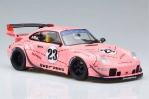 Porsche 911 993 RWB Pink Pig Asia Edition GT Spirit 1:18 GT762 Resina — immagine 4 di 6