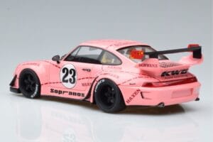Porsche 911 993 RWB Pink Pig Asia Edition GT Spirit 1:18 GT762 Resina — immagine 5 di 6