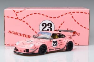 Porsche 911 993 RWB Pink Pig Asia Edition GT Spirit 1:18 GT762 Resina — immagine 6 di 6