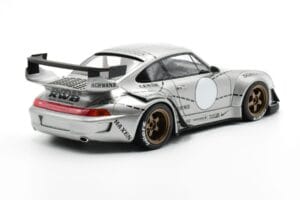 Porsche 911 993 RWB Argento Phantom Asia Edition GT Spirit 1:18 CLDC017 Resina — immagine 2 di 6