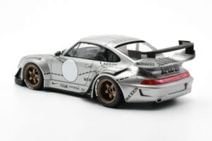 Porsche 911 993 RWB Argento Phantom Asia Edition GT Spirit 1:18 CLDC017 Resina — immagine 5 di 6