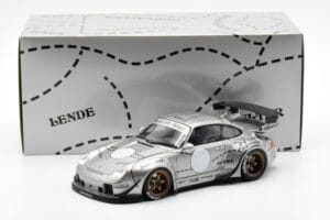 Porsche 911 993 RWB Argento Phantom Asia Edition GT Spirit 1:18 CLDC017 Resina — immagine 6 di 6