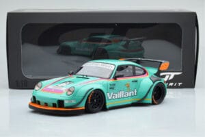 Porsche 911 993 RWB Vaillant GT Spirit 1:18 GT869 Resina — immagine 6 di 6