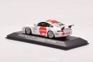 Porsche 911 996 GT3 Cup Team Araxa Buchbinder Racing #27 Landen Porsche Carrera Cup 2004 Minichamps 1:43 400046227 Pressofusi — immagine 3 di 4