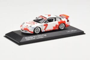 Porsche 911 996 GT3 Cup CIBC #7 L. Wilkins Daytona 250 2003 Minichamps 1:43 400036907 Pressofusione — immagine 2 di 4