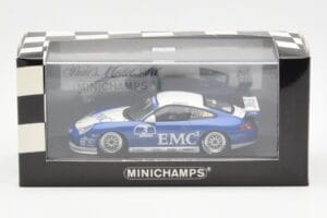 Porsche 911 996 GT3 Cup EMC2 #3 W. Henzler Porsche Carrera Cup 2004 Minichamps 1:43 400046203 Pressofusione — immagine 3 di 3