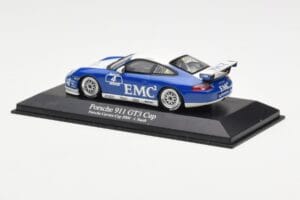 Porsche 911 996 GT3 Cup EMC2 #4 Hardt Porsche Carrera Cup 2004 Minichamps 1:43 400046204 Pressofusione — immagine 3 di 4