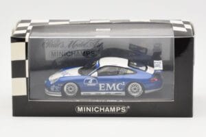 Porsche 911 996 GT3 Cup EMC2 #4 Hardt Porsche Carrera Cup 2004 Minichamps 1:43 400046204 Pressofusione — immagine 4 di 4