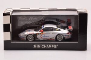 Porsche 911 996 GT3 Cup Infineon #5 W. Henzler Porsche Supercup Winner 2004 Minichamps 1:43 400046205 Pressofusione — immagine 4 di 4