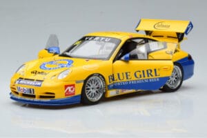 Porsche 911 996 GT3 Cup #88 Macau Winner 2005 AUTOart 1:18 80574 Pressofusione — immagine 2 di 7