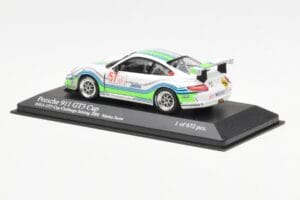 Porsche 911 996 GT3 Cup #57 M. Snow IMSA GT3 Challenge 2008 Minichamps 1:43 400086757 Pressofusione — immagine 3 di 4