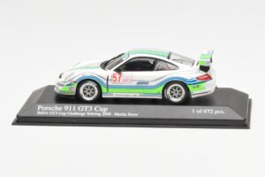 Porsche 911 996 GT3 Cup #57 M. Snow IMSA GT3 Challenge 2008 Minichamps 1:43