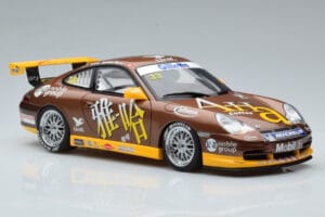 Porsche 911 996 GT3 Cup M. Marsh Carrera Cup Asia Winner 2004 AUTOart 1:18 80489 Pressofusione — immagine 5 di 7