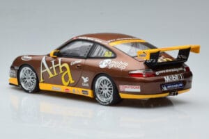 Porsche 911 996 GT3 Cup M. Marsh Carrera Cup Asia Winner 2004 AUTOart 1:18 80489 Pressofusione — immagine 6 di 7