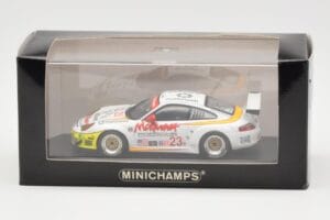 Porsche 911 996 GT3 RS McKenna #23 T. Bernhard / J. Bergmeister / M. Maassen 12 Hours of Sebring 2004 Minichamps 1:43 4000464 — immagine 4 di 4