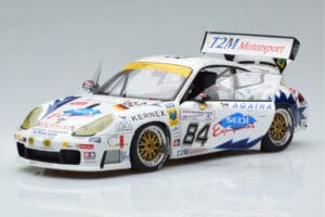 Porsche 911 996 GT3 R J. Ickx 24 Hours of Le Mans 2003 AUTOart 1:18 80379 Pressofusione — immagine 2 di 7