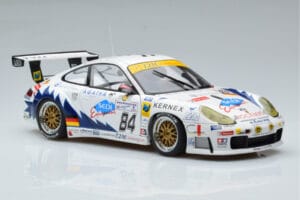 Porsche 911 996 GT3 R J. Ickx 24 Hours of Le Mans 2003 AUTOart 1:18 80379 Pressofusione — immagine 5 di 7