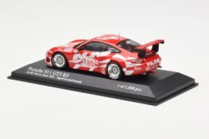 Porsche 911 996 GT3 RS Inline #89 B. Frisselle / D. Negri / S. Pumpelly ALMS Petit Le Mans 2003 Minichamps 1:43 400036989 Pre — immagine 3 di 4