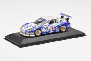 Porsche 911 996 GT3 RS #75 Khan / Sugden / Smith 24 Hours of Le Mans 2004 Minichamps 1:43 400046975 Pressofusione — immagine 2 di 4