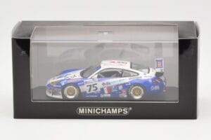Porsche 911 996 GT3 RS #75 Khan / Sugden / Smith 24 Hours of Le Mans 2004 Minichamps 1:43 400046975 Pressofusione — immagine 4 di 4