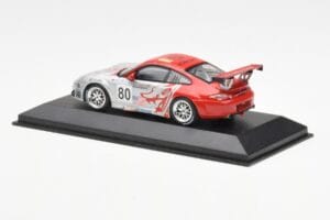 Porsche 911 996 GT3 RSR Flying Lizard #80 S. Neiman / J. Pechnik / J. Van Overbeek GT2 Class 24 Hours of Le Mans 2005 Minicha — immagine 3 di 4
