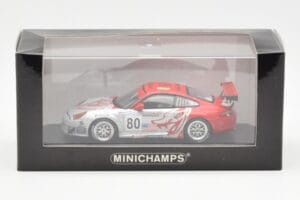 Porsche 911 996 GT3 RSR Flying Lizard #80 S. Neiman / J. Pechnik / J. Van Overbeek GT2 Class 24 Hours of Le Mans 2005 Minicha — immagine 4 di 4
