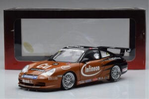 Porsche 911 996 GT3 R #2 S. Miau Carrera Cup Asia 2004 AUTOart 1:18 80488 Pressofusione — immagine 7 di 7