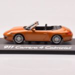 Porsche 911 997 Carrera 4 Cabriolet Arancione Metallizzato Minichamps 1:43