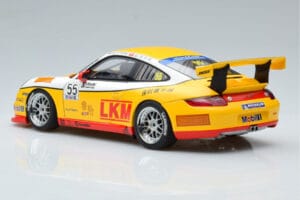 Porsche 911 997 GT3 Cup D. O'Young Carrera Cup Asia 2007 AUTOart 1:18 80785 Pressofusione — immagine 6 di 7